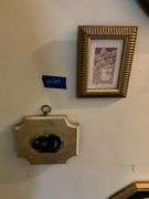 Six wall hangings: framed prints and plaques