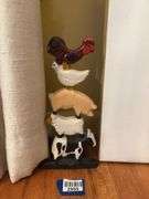 Bremen Town Musicians animal cast iron doorstop