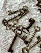 Skeleton keys lot, including numbered Corbin's