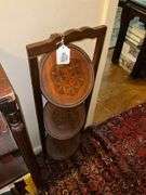 3-tier folding serving stand 35in high
