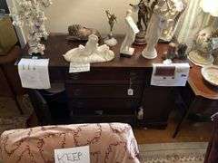 Brandt mahogany sideboard - no contents 60x19.75x35.5