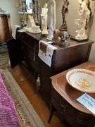 Brandt mahogany sideboard - no contents 60x19.75x35.5