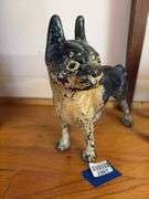 Cast iron bulldog doorstop