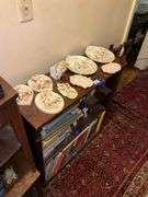 Bookcase w/ reeded half columns - no contents 30x10.5x36 - MUST COME DURING LAST 2 HOURS OF PICKUP FOR THIS ITEM