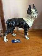 Cast iron bulldog doorstop