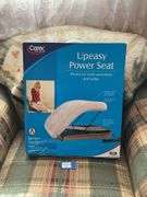 Carex portable power lift seat, in box