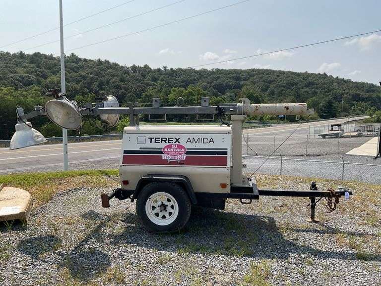2005 Terex Amida light tower with Kubota diesel engine, 4101 hours, Model: AL4060D-4MH
