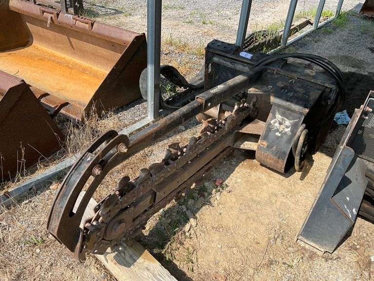Bobcat trencher for mini skid steer, fits Lot 4964
