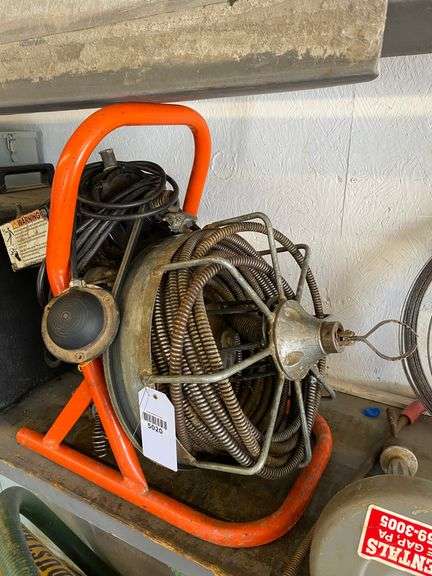 Mini rooter 50 ft. power drain cleaner