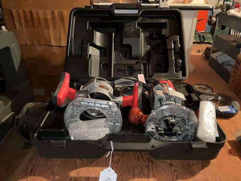 Craftsman Professional 2-router set - Hurley Real Estate & Auctions