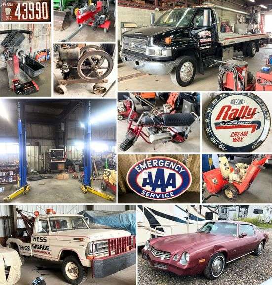 Hess Garage Inc. Liquidation at 145 Gettysburg Pike, Mechanicsburg, PA