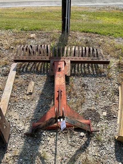5 ft. landscape rake