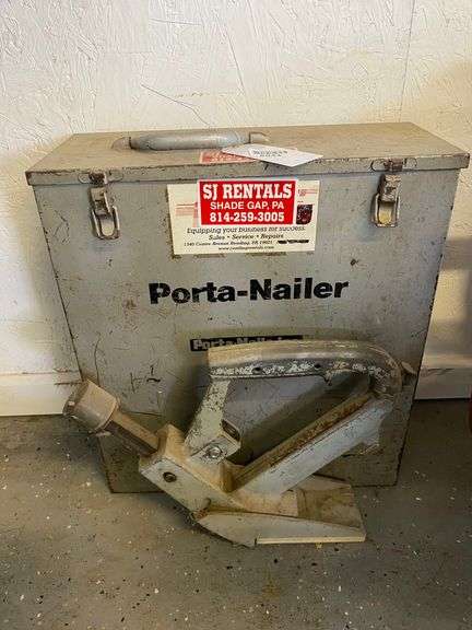 Portia Nailer-flooring kit with toe and face nailer