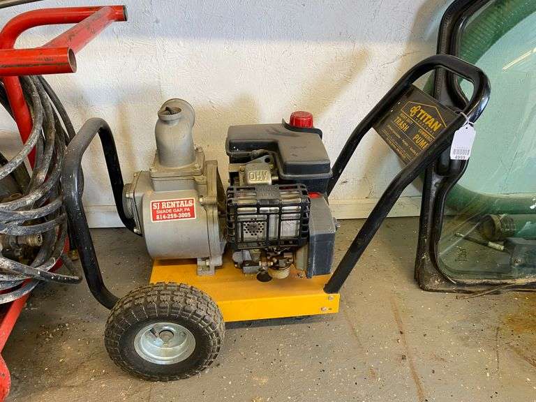 Titan Industrial Heavy duty 3" water pump