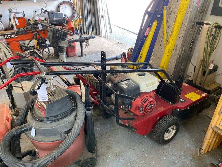 Merry Mac Compact Stumpcutter walk behind stump grinder, Model CPSC, 8HP