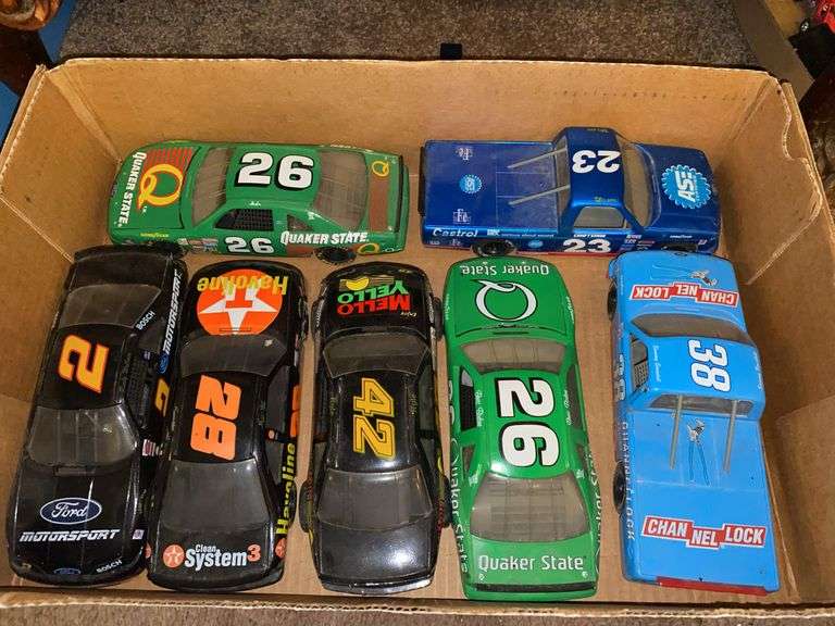 Model race cars