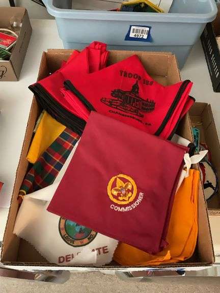 Boy Scout neckerchief collection