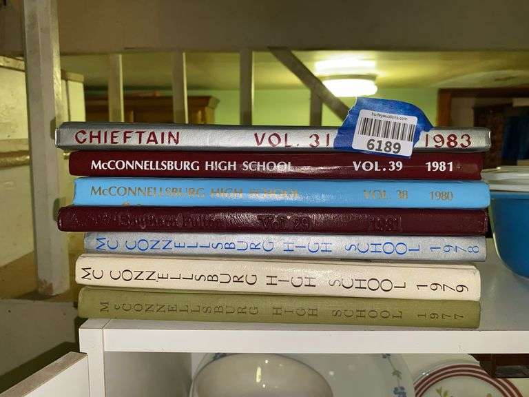 1970s-80s McConnellsburg High School yearbooks