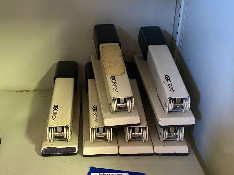 Quantity of GBC Bates staplers