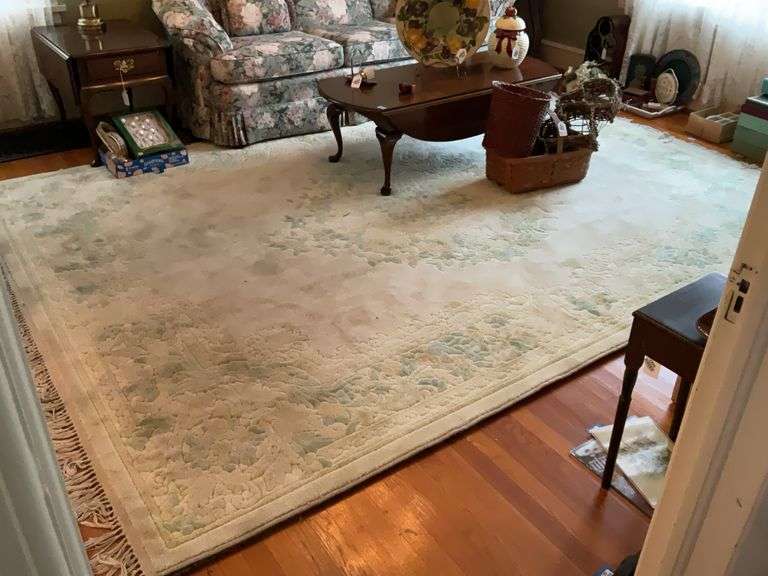 Sears large nylon rug 8ft X 11ft 8in