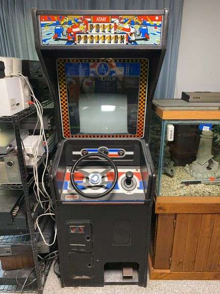 Atari Pole Position upright arcade game