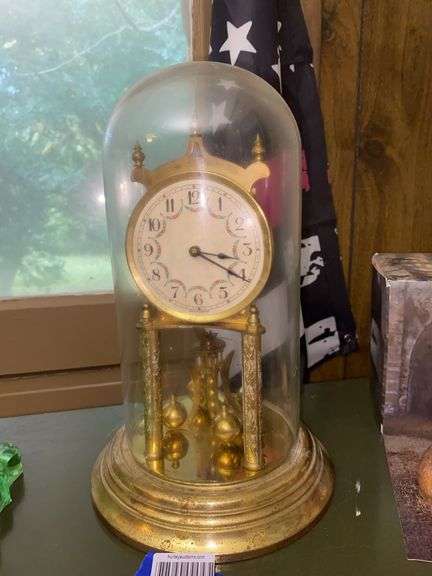 Anniversary dome clock, Made in Germany