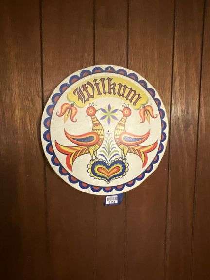 Wilkum hex sign