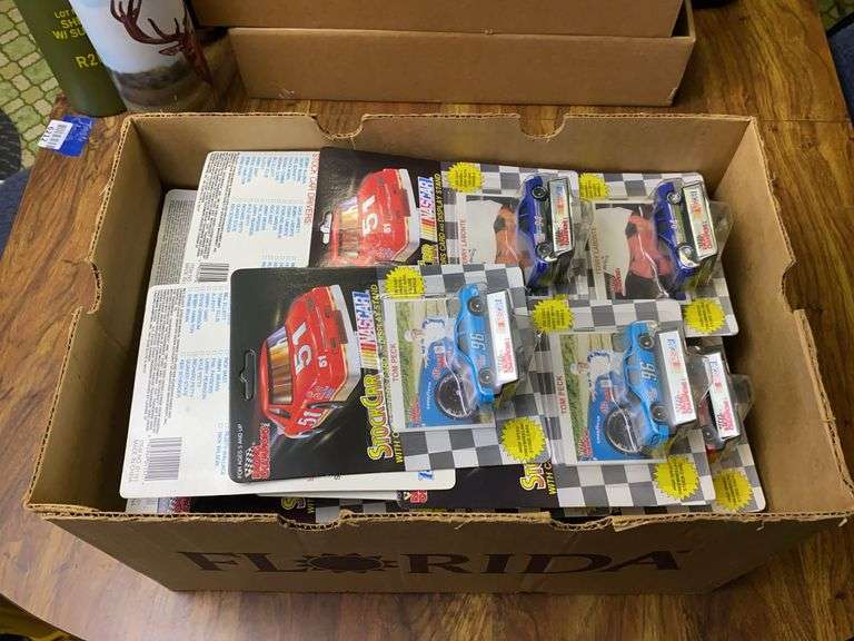 Nascar Racing Champions car models, in packages