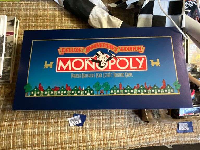 Deluxe Anniversary Edition Monopoly Game