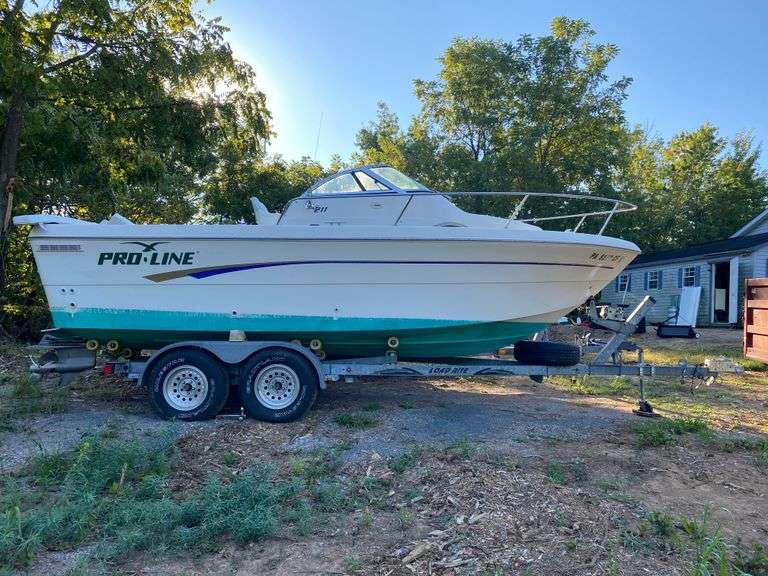 1997 Pro-Line 211 boat w/ Volvo Penta engine,  Boat Hull#: PLCWE030C797and trailer, ***SALE SUBJECT TO SELLER APPROVAL