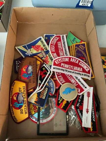 Boy Scout patches collection