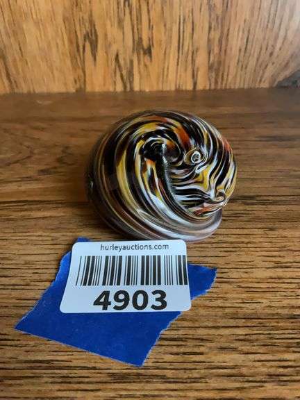 Art glass paperweight