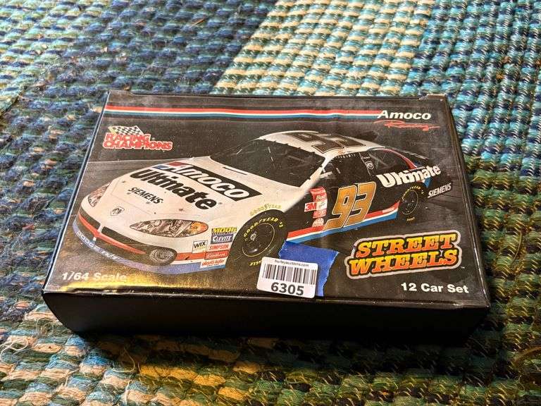 Amoco Racing Champions Street Wheels diecast car set, in case - Hurley ...