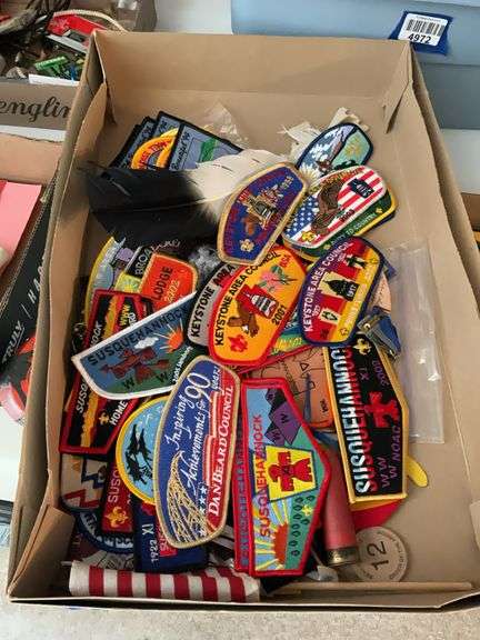Boy Scout patches collection
