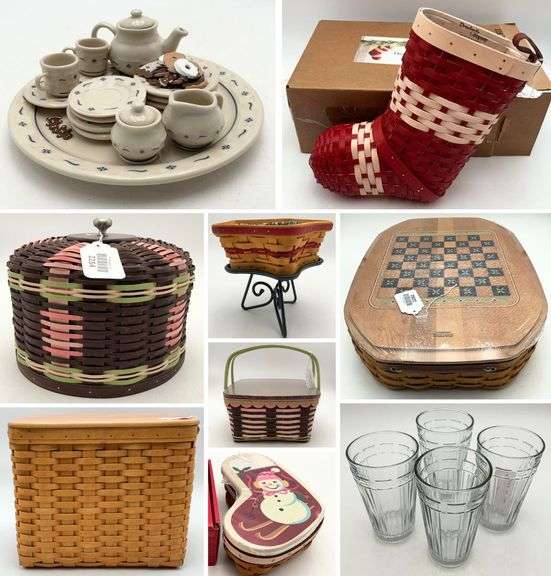 Winter Longaberger Auction 2026