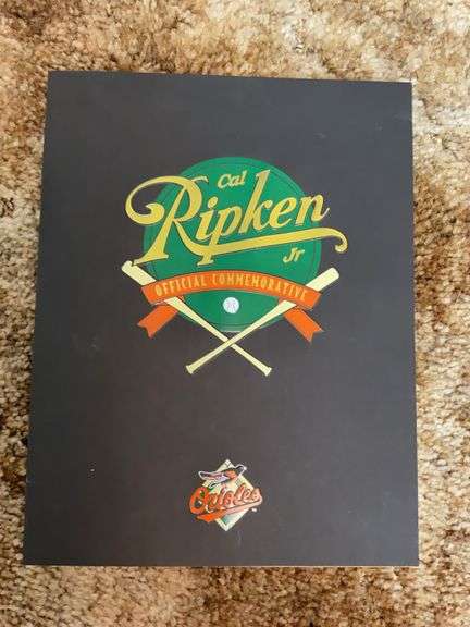Orioles Cal Ripken Jr commemorative book - Hurley Real Estate & Auctions