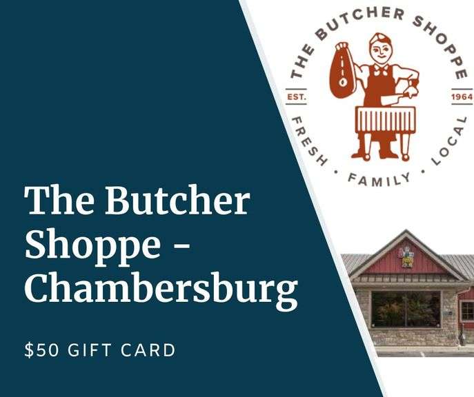 The Butcher Shoppe - Chambersburg - $50 Gift Card