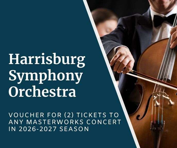 Harrisburg Symphony Orchestra - Harrisburg - Voucher for a Pair of Tickets to any Masterworks Concert in the 2026-2027 Season - Value $200