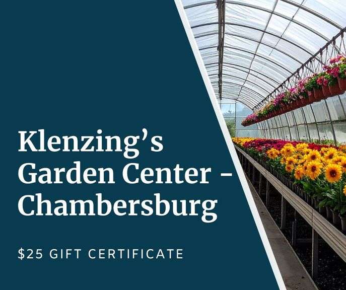 Klenzing's Garden Center - Chambersburg - $25 Gift Certificate