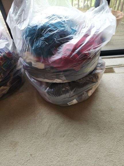 2 bags of clothes