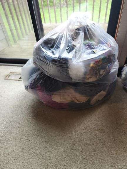 2 bags of clothes