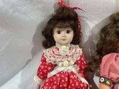 Group of Three 16-inch Dolls