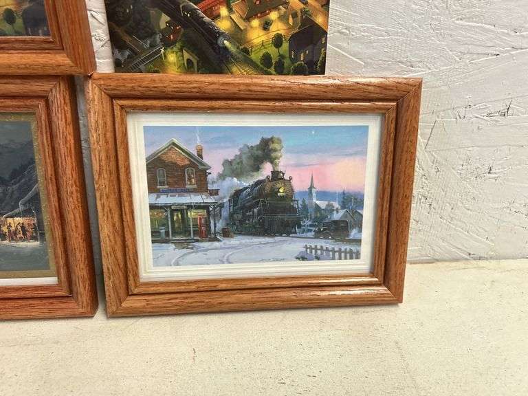 Framed Railroad Greeting Cards