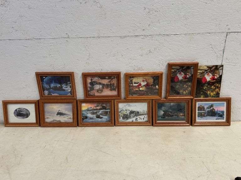 Framed Railroad Greeting Cards