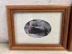 Framed Railroad Greeting Cards