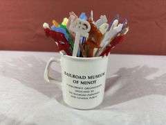 Great Northern Mug, Swizzle Sticks, Bottle Opener, Baked Potato Stick