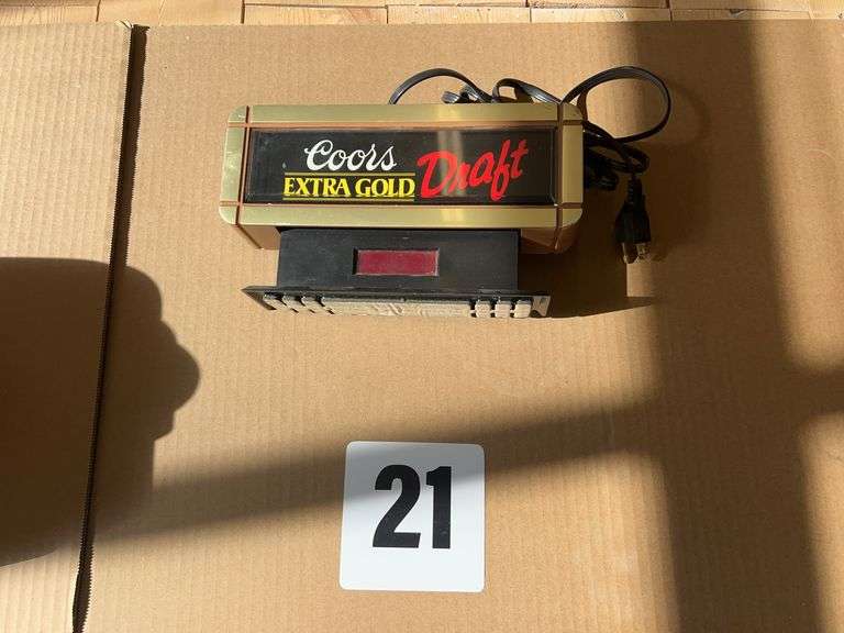 Coors Lighted Sign