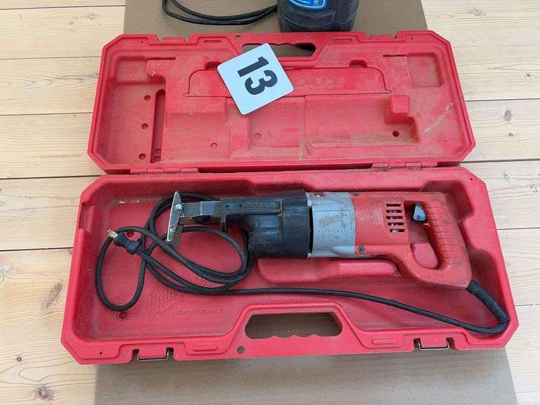 Sump Pump & Milwauke Saber Saw