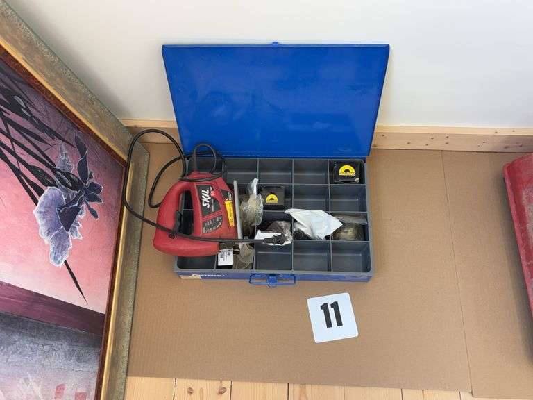 20 Compartment Organizer Box, Allen Screws, etc