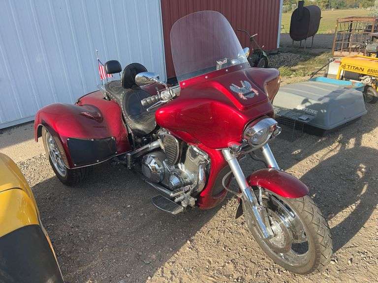 2003 Honda VTX1800C Motorcycle Tricycle